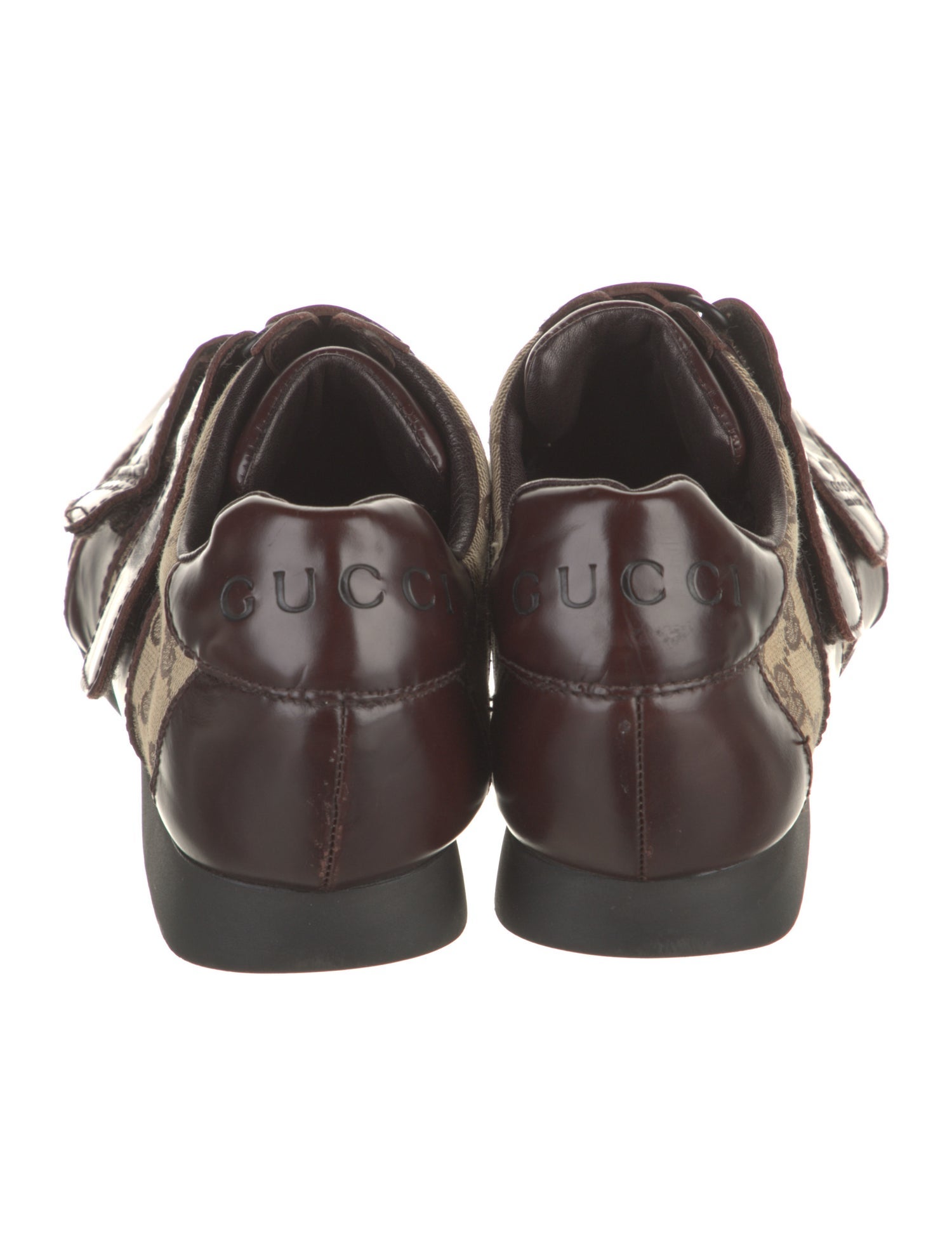 Gucci GG Canvas Leather Sneakers